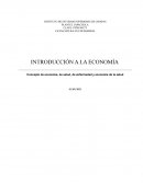 Concepto de economía, de salud, de enfermedad y economía de la salud