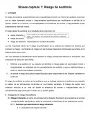 Riesgo de Auditoría