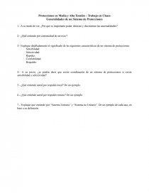 Generalidades de un sistema de protecciones. Página 1