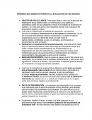 ERRORES QUE DEBEN EVITARSE EN LA EVALUACIÓN DE 360 GRADOS