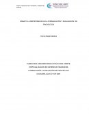 ENSAYO LA IMPORTANCIA DE LA FORMULACIÓN Y EVALUACIÓN DE PROYECTOS
