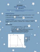 Actividad Teorema de Pitágoras