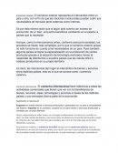 Comercio exterior e internacional