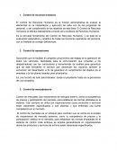 Control de recursos humanos