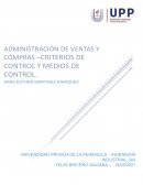 Criterios de control y medios de control