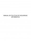 Manual de politicas seguridad Informatica
