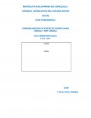 Plan Operativo Anual de Agroecologiapecuaria Urbana y Periurbana