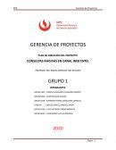 PLAN DE DIRECCIÓN DEL PROYECTO: CONSULTAS MASIVAS EN CANAL WEB ENTEL