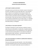 Actividad de emprendimiento Armando Orta (auxiliar administrativo)