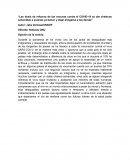 Noticia Las dosis de refuerzo de las vacunas contra el COVID-19