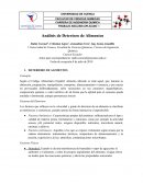 Análisis de Deterioro de Alimentos