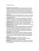 Vocabulario Archivista