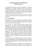 LA PROMOCION EN EL MARKETING INTERNACIONAL