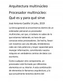 Arquitectura multinúcleo