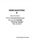 Cuadro comparativo de las funciones de la mercadotenia