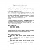 Encapsulación y ocultamiento de la información