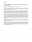 Opinión. La ventaja competitiva de las empresas