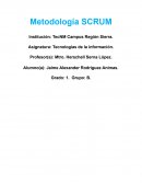 Metodología de scrum