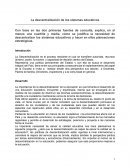 La descentralización de los sistemas educativos