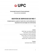 Implementación y puesta en marcha de un service desk para un departamento de tecnologías de la información