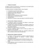 Trabajo en Equipo y sus ventajas