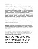 CLASIFICACION: Identificar los problemas principales de la empresa