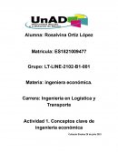 CONCEPTOS CLAVE DE LA INGENIERIA ECONOMICA
