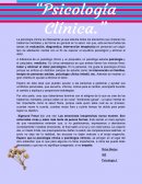 Psicología Clínica