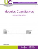 Modelos cuantitativos