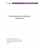 RESPONSABILIDAD SOCIAL EMPRESARIAL EMPRESA ENTEL