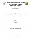 Los estados financieros y su influencia en las tomas de decisiones