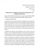 INTRODUCCIÓN A LA GERENCIA DE PROYECTOS E INTRODUCCIÓN A LAS TENDENCIAS DE MERCADOS