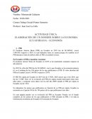 ELABORACIÓN DE UN DOSSIER SOBRE LA ECONOMIA ECUATORIANA – ECONOMÍA
