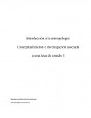 Conceptualización e investigación asociada a esta área de estudio I