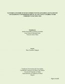 FACTORES CONTRIBUTIVOS DE SUFRIR EVENTOS ADVERSOS LOS PACIENTES CON DIABETES Y ENFERMEDAD RENAL EN ALICANTE Y MADRID ENTRE FEBRERO Y MAYO DEL 2010