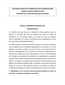 MODULO: GOBIERNOS CORPORATIVOS