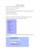 Cuestionario en moodle 3.5