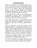 Laboratorio de química - materiales