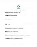 Tipos de estructuras Cristalinas y sus propiedades