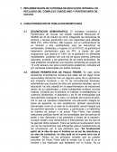 IMPLEMENTACION DE CATEDRAS DE EDUCACION INTEGRAL EN RECLUSOS DEL COMPLEJO CARCELARIO Y PENITENCIARIO DE CUCUTA
