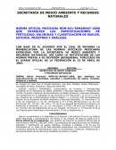 NORMA OFICIAL MEXICANA NOM-021-SEMARNAT-2000