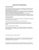 Archivos de transferencia