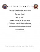 Mi experiencia en el Servicio Social”
