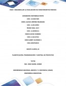 PLANIFICACIÓN, PROGRAMACIÓN Y CONTROL DE PROYECTOS