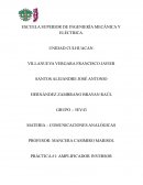 PRÁCTICA #1: AMPLIFICADOR INVERSOR