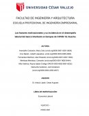 Los factores motivacionales y su incidencia en el desempeño laboral del banco Interbank en tiempos de COVID-19