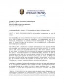 Macroeconomia evaluación