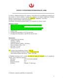 COSTOS Y COTIZACIONES INTERNACIONALES