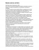 Modelo atómico de Bohr