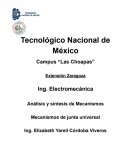 Análisis y síntesis de Mecanismos Mecanismos de junta universal